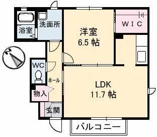 ウィステリアおおつ(間取り)