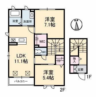 シャーメゾンM(間取り)