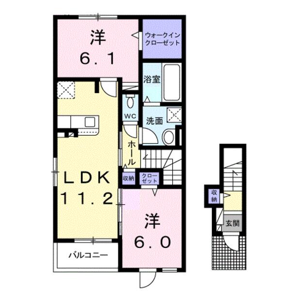 ベル・ウェール C(間取り)