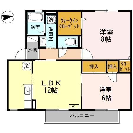 ロジュマン浜乃木(間取り)