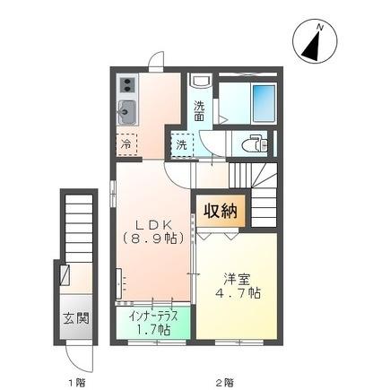 (仮)スターテラスⅡ渡橋町(間取り)