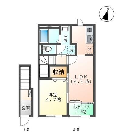 (仮)スターテラスⅡ渡橋町(間取り)