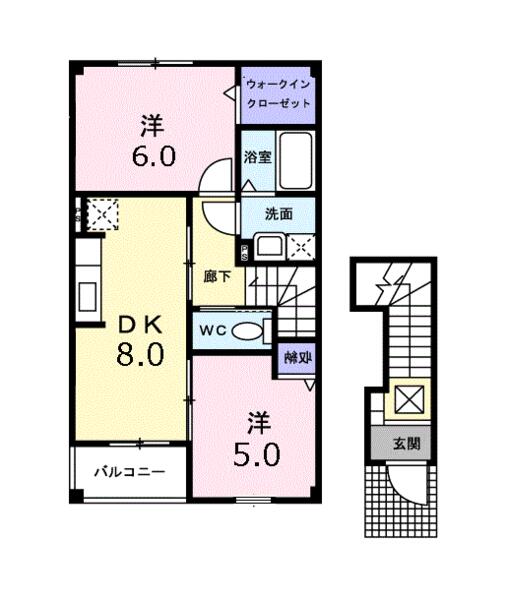 ライツ　ドミールＢ