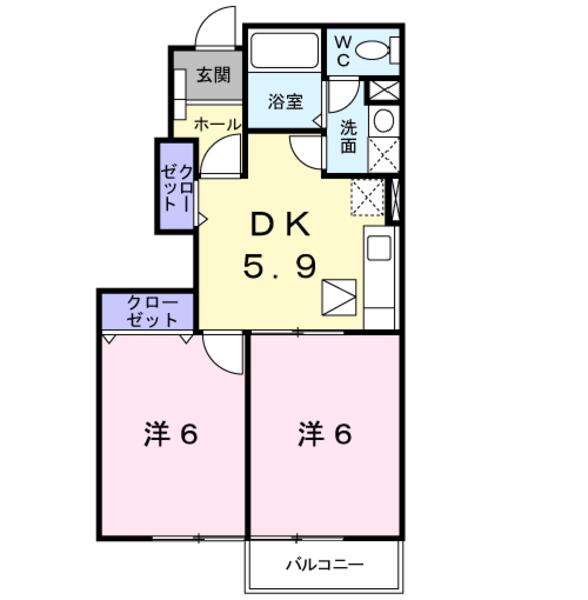 ヴィラ　チェリーブロッサムＡ