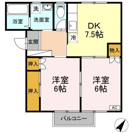 グリーンヴィレッジ　B棟