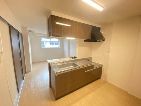 都城市早水町のアパート(キッチン)