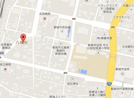 アヴァンセ八幡(現地案内図)