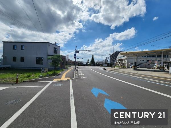 鷹尾自衛隊前貸地(現地からの眺望)