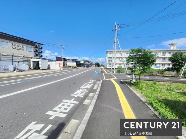 鷹尾自衛隊前貸地(現地からの眺望)