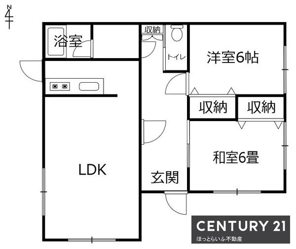 光神植木貸家(現地案内図)