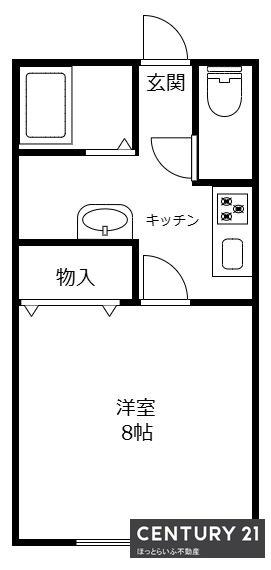 セジュールウエスト2　A203