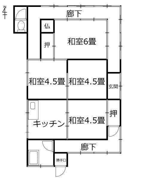 篠原貸家