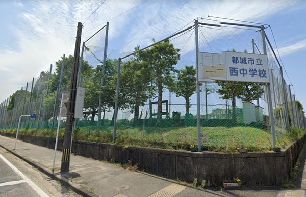 蓑原町事務所・倉庫(都城市立西中学校)