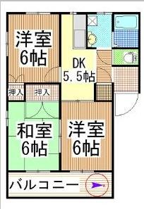 都城市都原町のアパート
