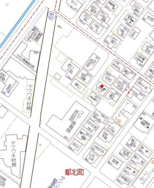 都城市都北町の貸家