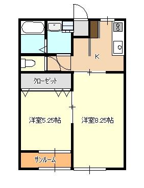 ラ・メール吉尾A