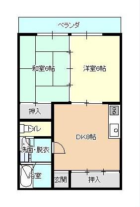 都城市妻ケ丘町のアパート