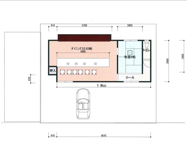 大通りにあり視認性があるワンオペ居抜き店舗です