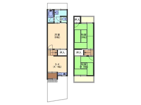 打上南町テラスハウス
