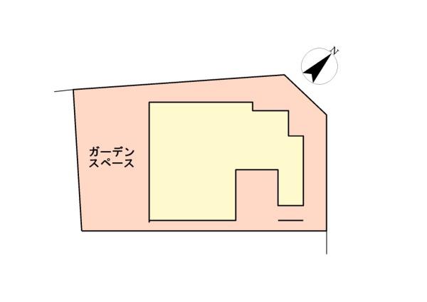 桶川坂田西　庭付き戸建貸家