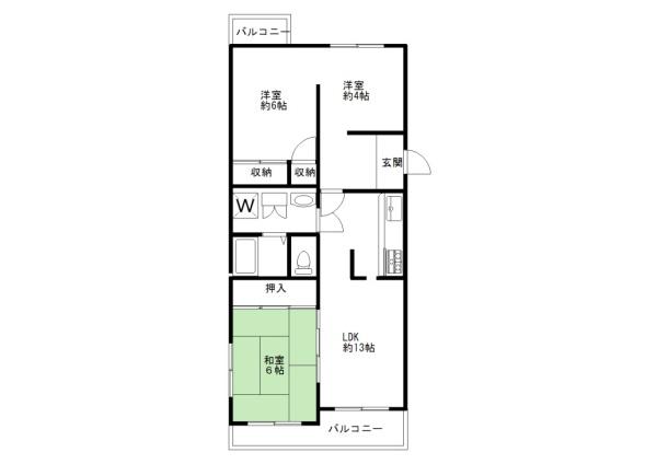 パークタウン若宮13号棟