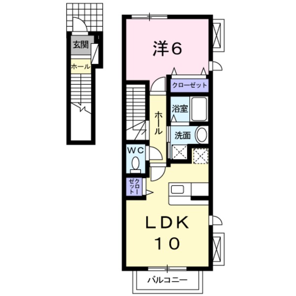 上尾市大字地頭方のアパート