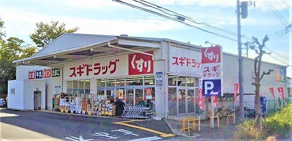 上尾市大字地頭方のアパート(スギドラッグ上尾地頭方店)