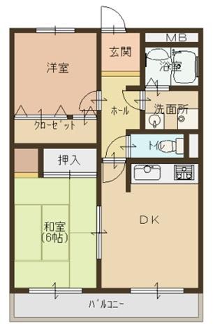 ベルエーヌ2（野洲市行畑1丁目）