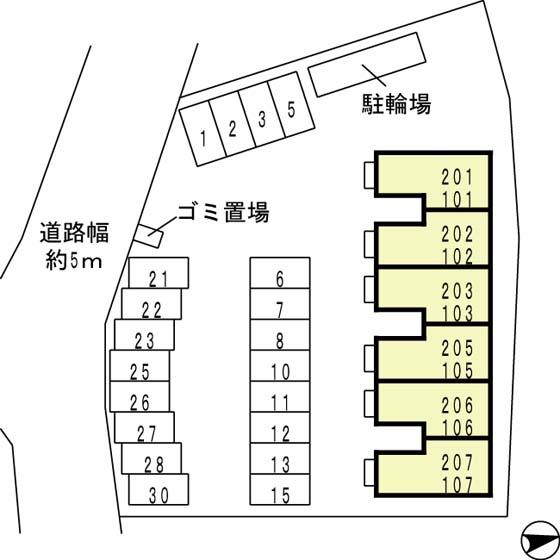 サルドセジュール２番館　（野洲市行畑）