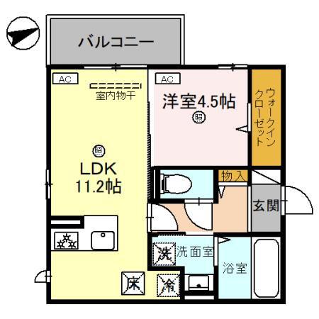 メゾンクレール安養寺　栗東市安養寺6丁目