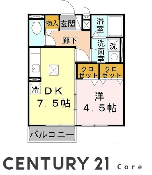 セジュールＨ・Ａ　（野洲市市三宅）