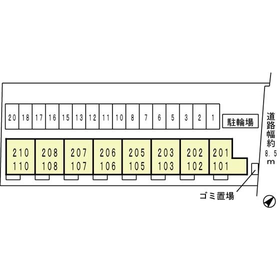 セジュールＨ・Ａ　（野洲市市三宅）