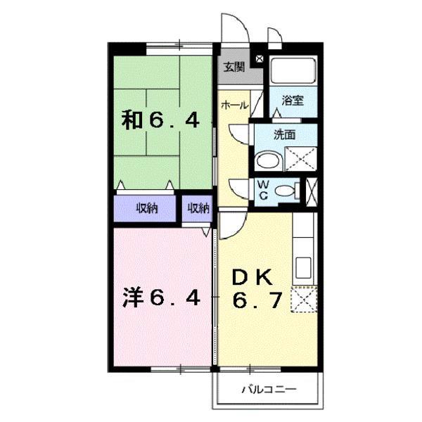 甲賀市水口町東名坂のアパート