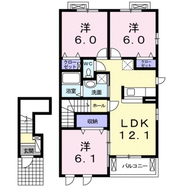 グリエラ３番館　守山市大門町