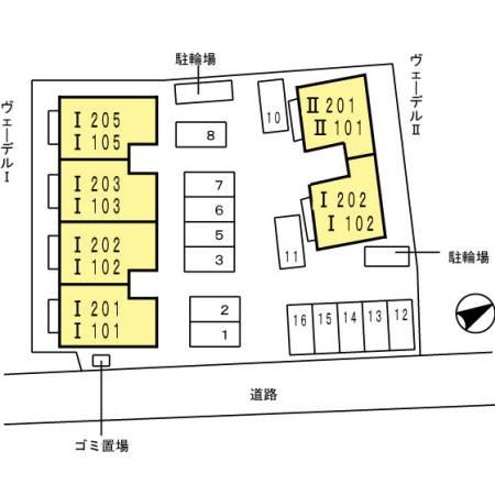 ヴェーデル2　守山市今宿町