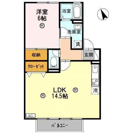 ヴェーデル1　守山市今宿町