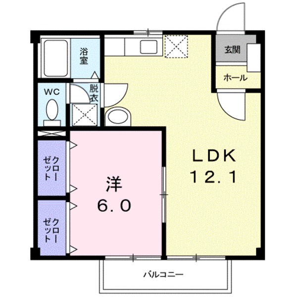リバティ 栄(間取り)