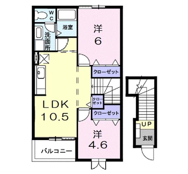 ミニヨンB(間取り)