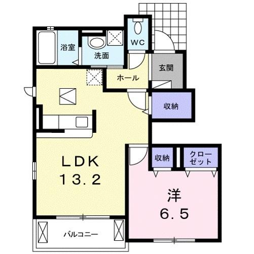 ディアコート野洲 野洲市久野部(間取り)