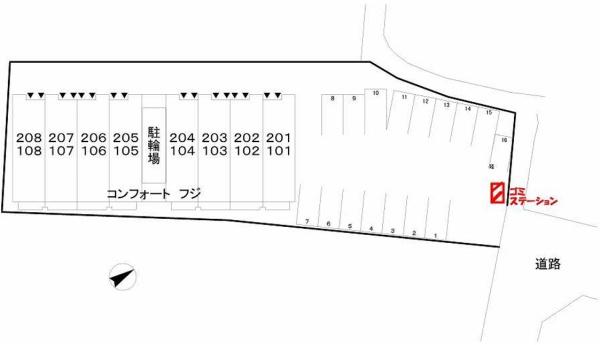 コンフォート　フジ　野洲市小篠原