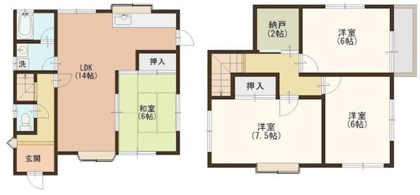 野洲市栄戸建貸家