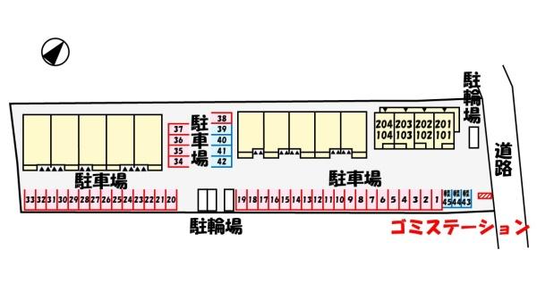守山市大門町のアパート