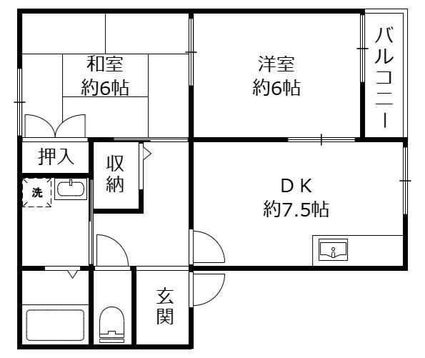 ハイツイーグル　野洲市西河原