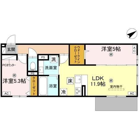 D-ｒｏｏｍ守山3丁目　守山3丁目