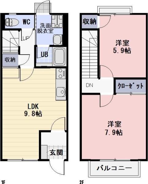 ブランシェ北野　Ａ棟