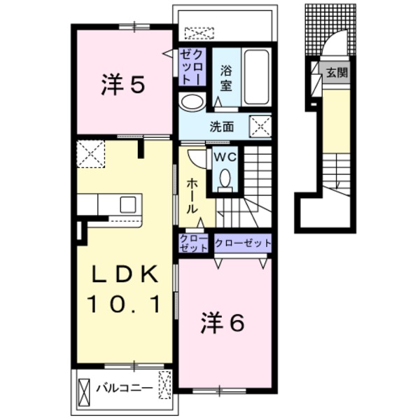 プラシード緑町３Ａ