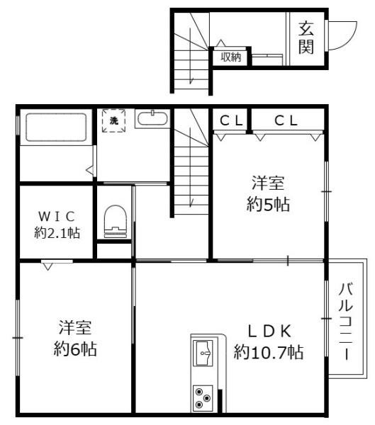 フェリシオン高野　Ｂ棟