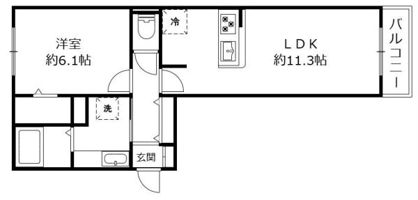 グランシャリオ二町町　Ａ棟