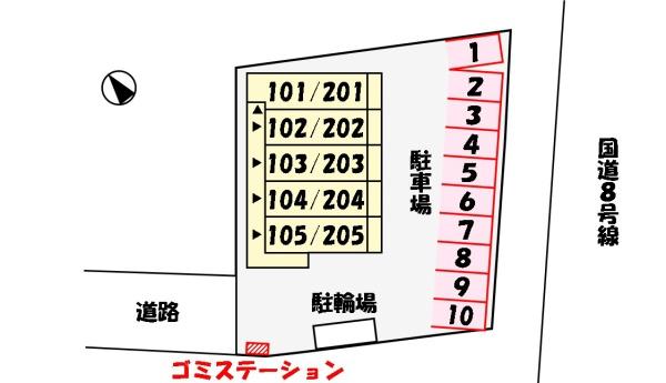 プロムナード　野洲市小篠原