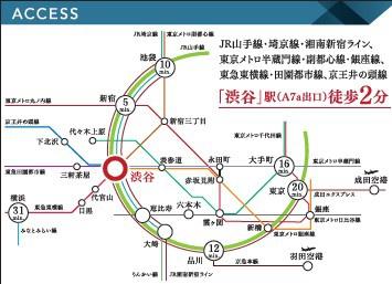渋谷区神南１丁目の店舗・事務所